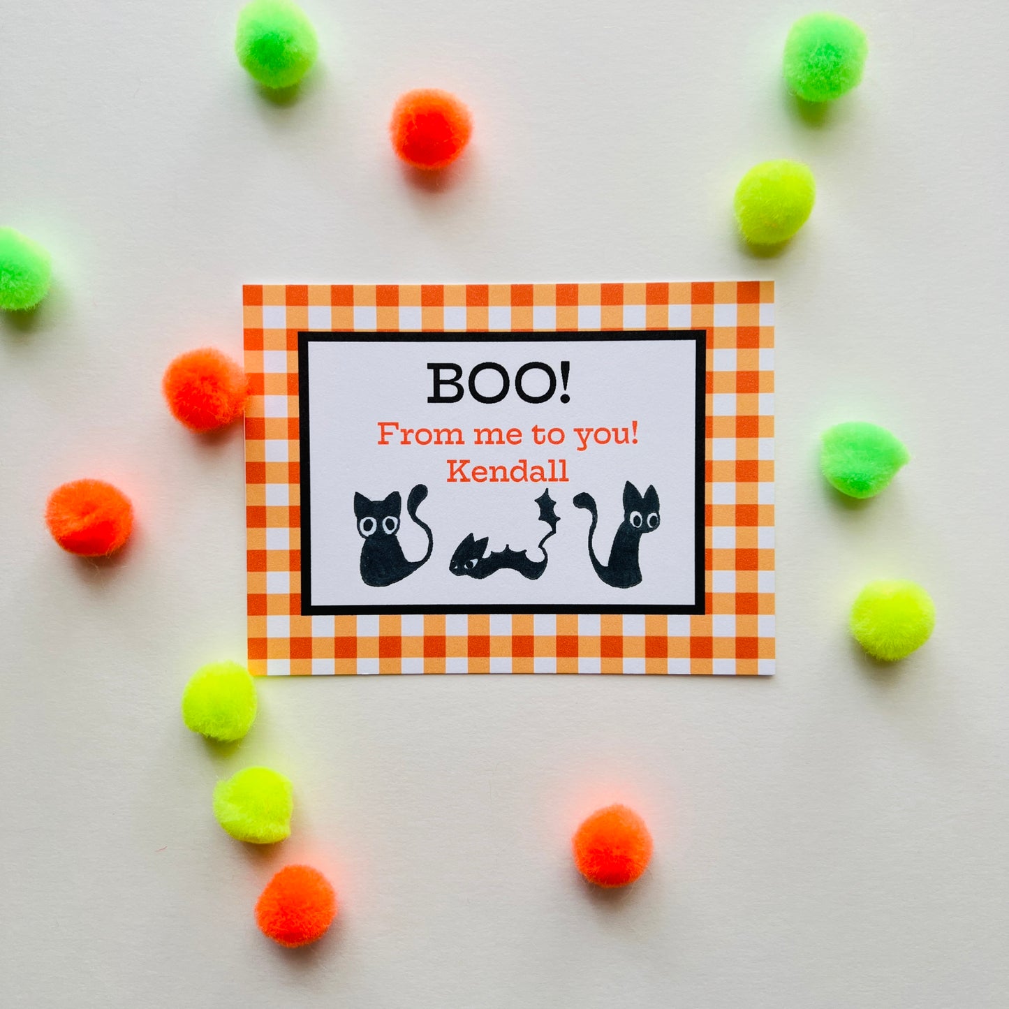 Cat Trio Gift Enclosure Card