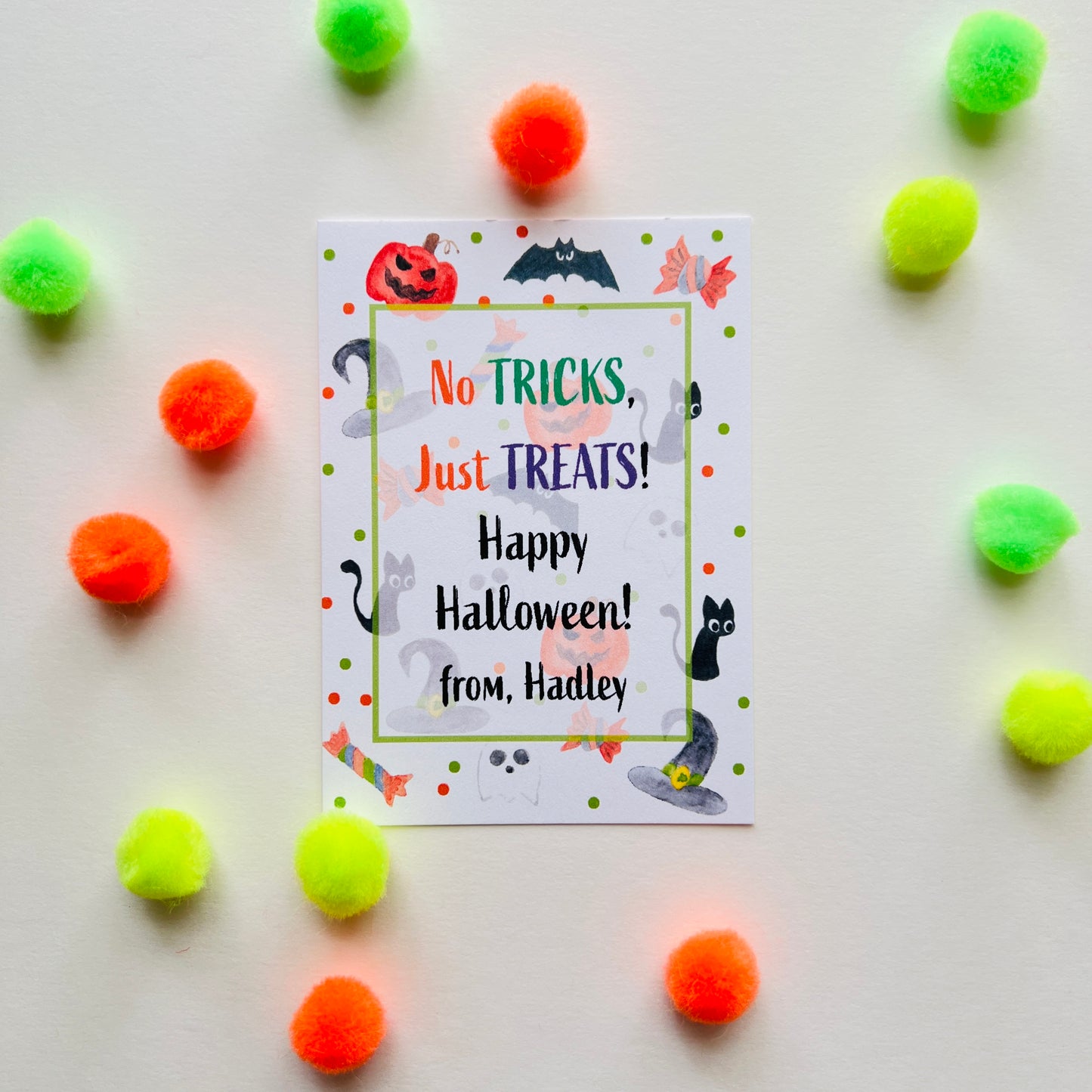 Halloween Fun Gift Enclosure