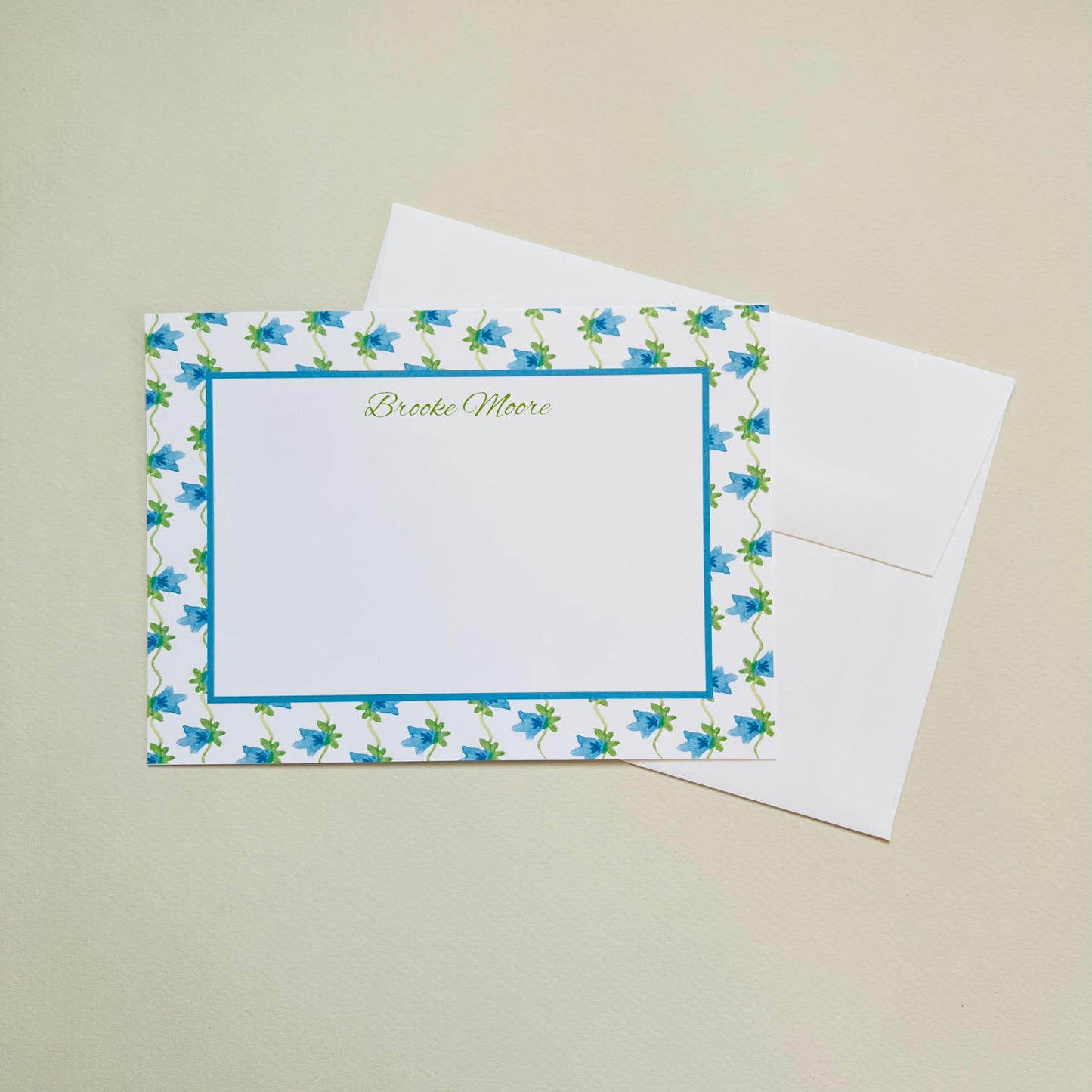 Turquoise Vine Stationery Set