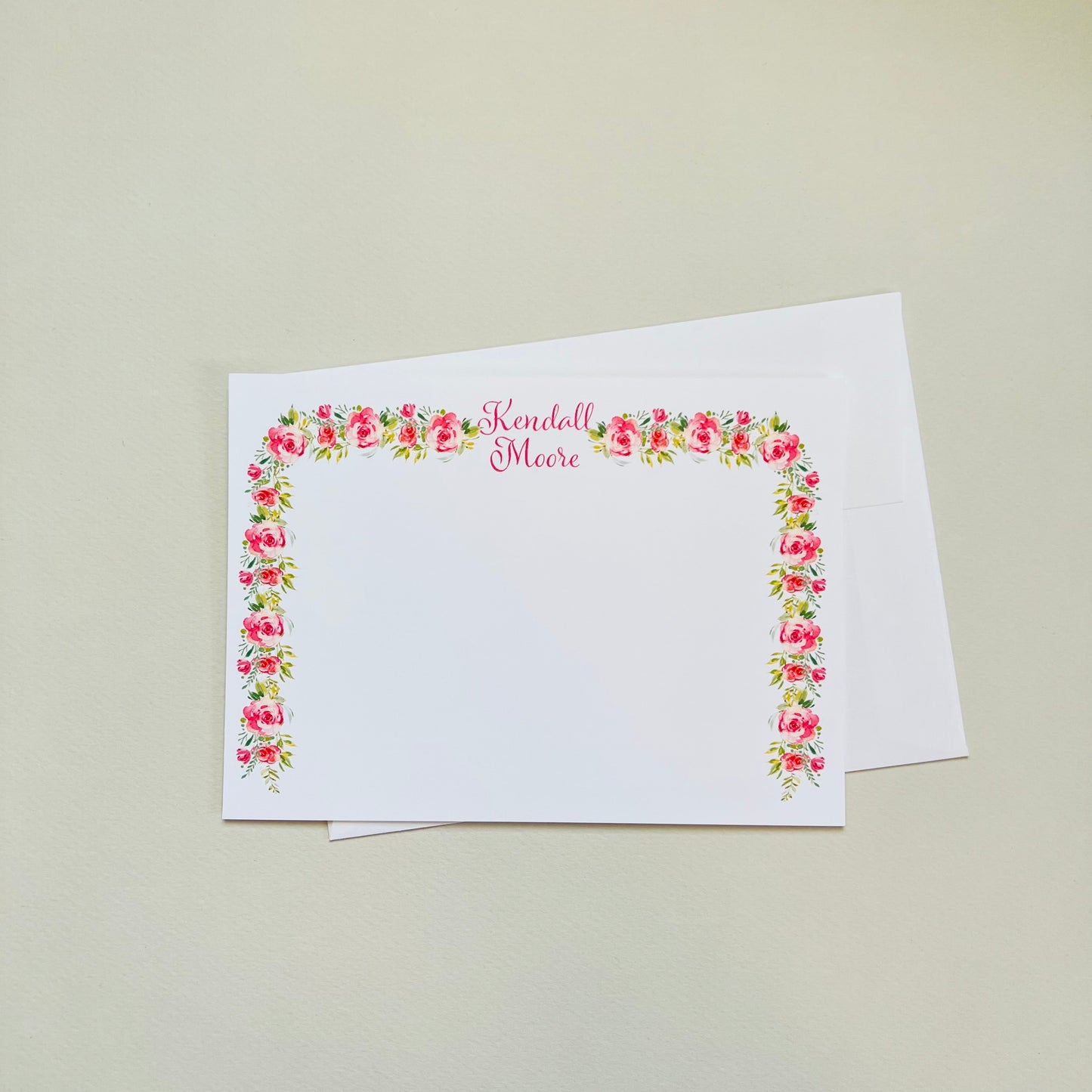 Love Garland Stationery Set