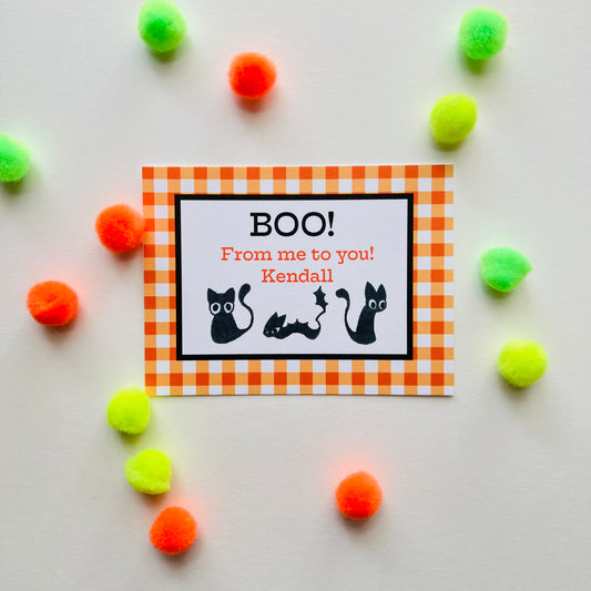 Cat Trio Gift Enclosure Card