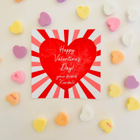 Big Heart Valentine’s Gift Tag