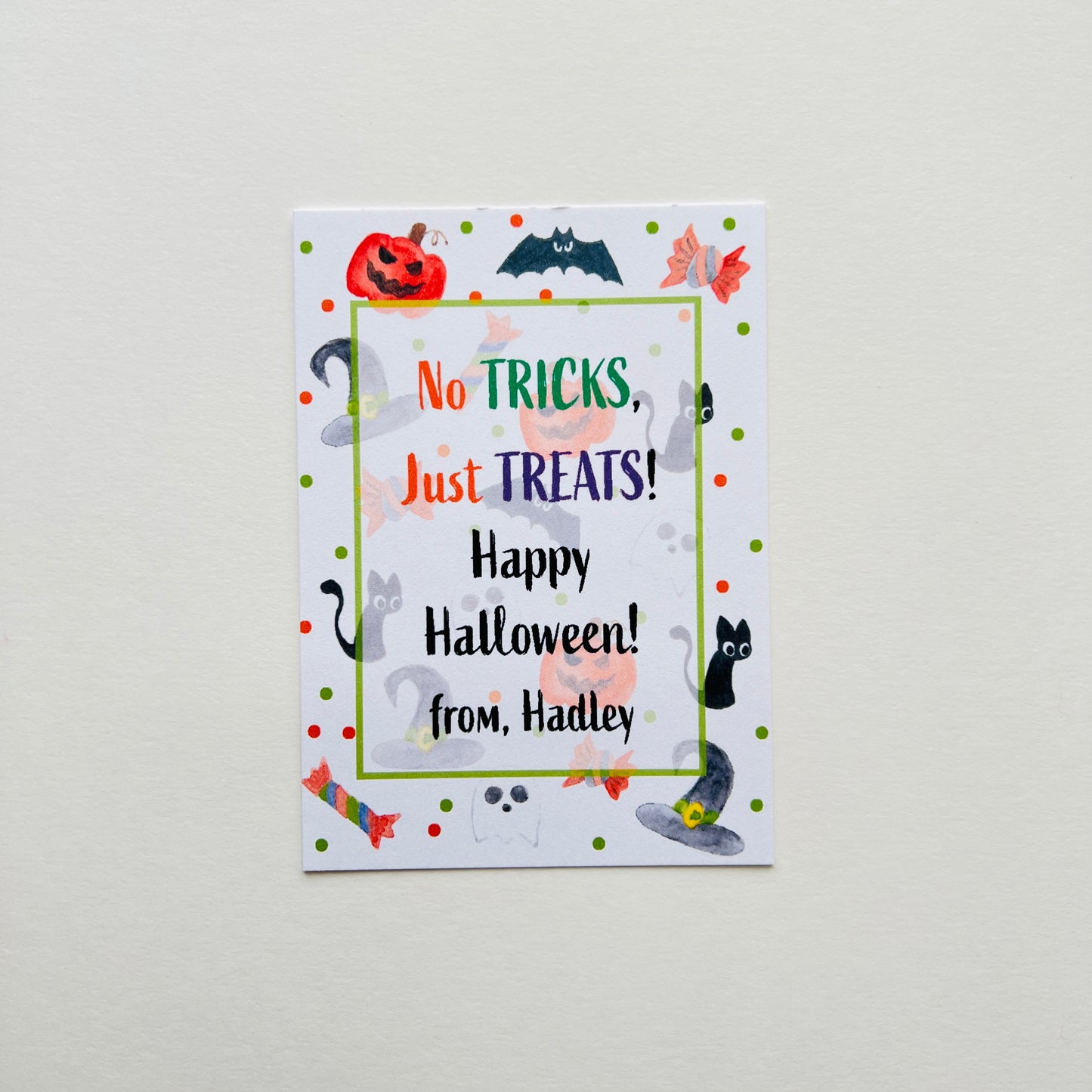 Halloween Fun Gift Enclosure