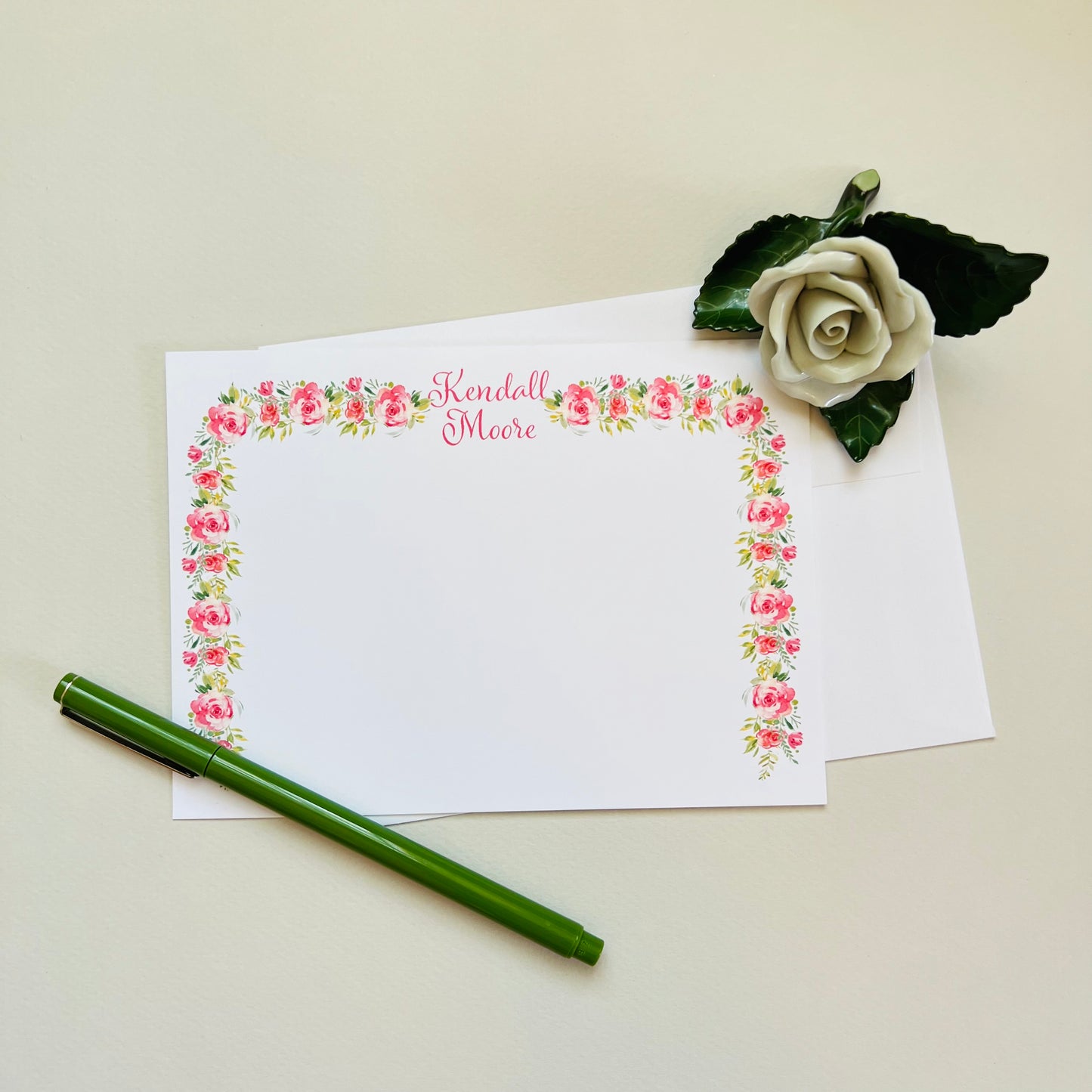 Love Garland Correspondence Card