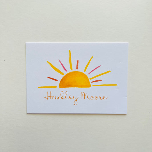 Sunshine Gift Enclosure Card