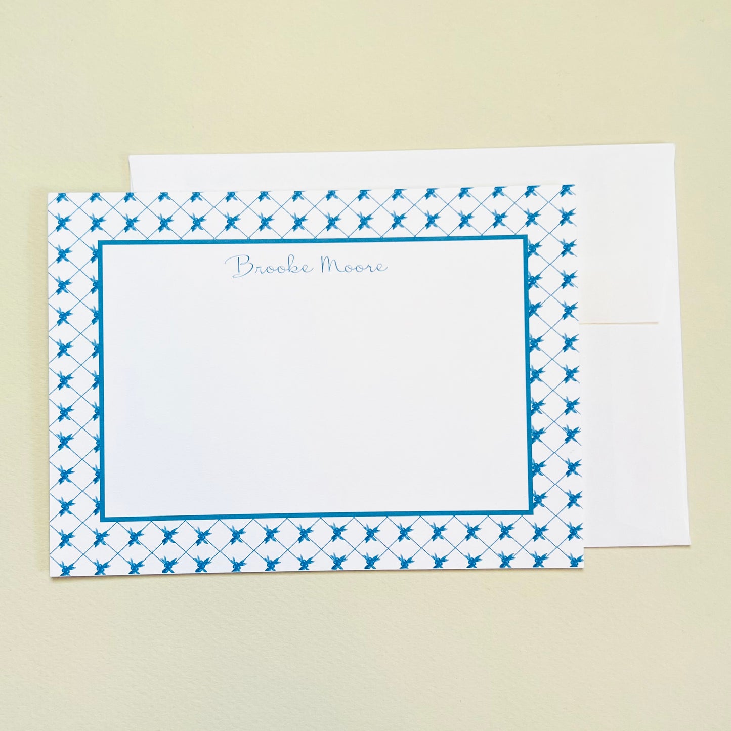 Blue Berry Correspondence Card